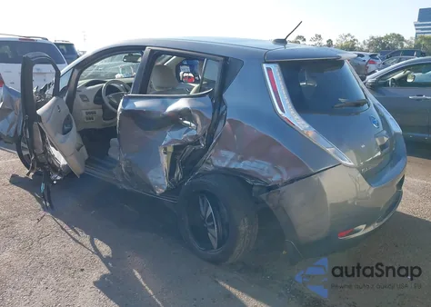 2015 Nissan Leaf Sv z USA, uszkodzony, nr VIN 1N4AZ0CP8FC321221